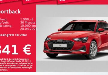 Audi A3 7.983 km 38.431 &euro; Eching 85386