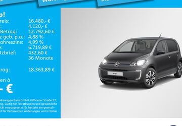 VW e-up! 11.394 km 16.480 &euro; München 80935