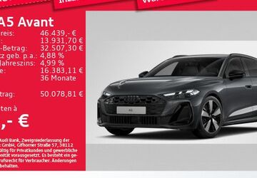 Audi A5 10.517 km 46.439 &euro; Eching 85386