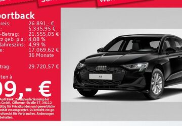 Audi A3 45.260 km 26.891 &euro; Eching 85386