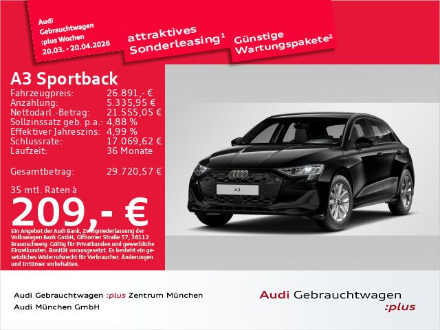 Audi A3 45.260 km 26.891 &euro; Eching 85386