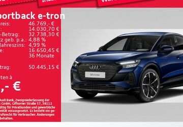 Audi Q4 e-tron 4.415 km 46.431 &euro; Eching 85386