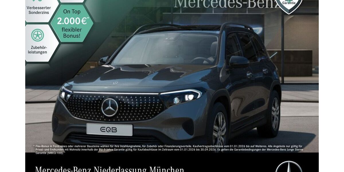 Mercedes-Benz EQB 19.160 km 40.990 &euro; München 80636