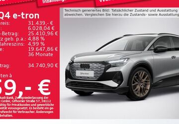 Audi Q4 e-tron 59.066 km 31.439 &euro; Eching 85386