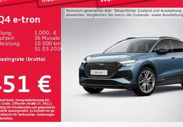 Audi Q4 e-tron 8.847 km 47.572 &euro; Eching 85386