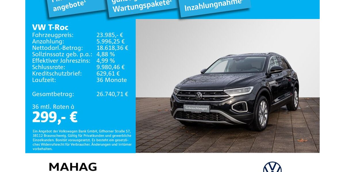 VW T-Roc 50.840 km 23.985 &euro; Ottobrunn 85521