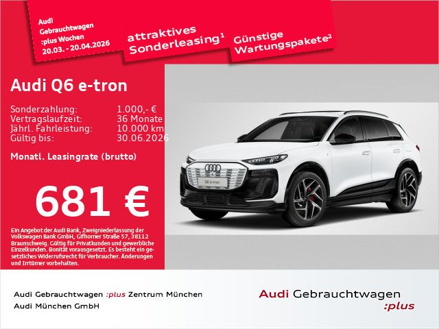Audi Q6 e-tron 14.000 km 71.969 &euro; Eching 85386