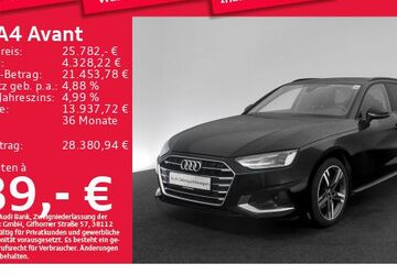 Audi A4 99.030 km 25.283 &euro; München 80935
