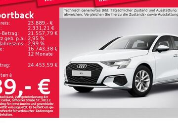 Audi A3 37.699 km 23.213 &euro; München 80935