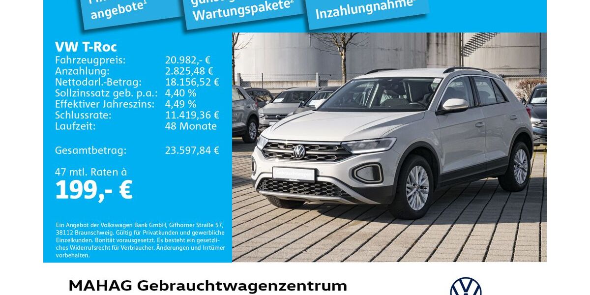 VW T-Roc 27.878 km 19.695 &euro; München 80935