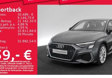 Audi A3 64.869 km 30.489 &euro; München 80935