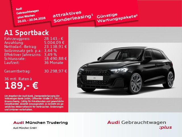 Audi A1 7.513 km 28.143 &euro; München 81825