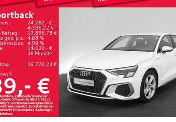 Audi A3 62.995 km 23.943 &euro; München 80935