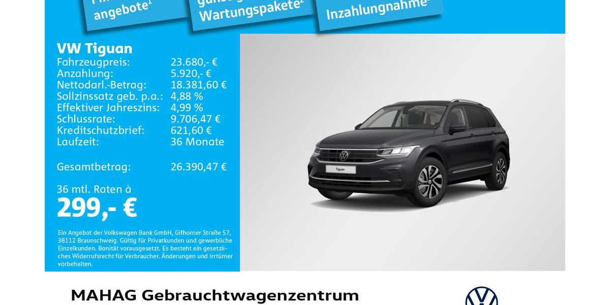 VW Tiguan 69.368 km 23.680 &euro; München 80935
