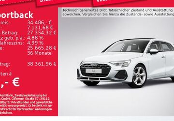 Audi A3 10.484 km 33.787 &euro; Eching 85386
