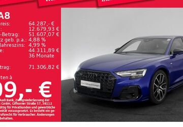 Audi A8 43.061 km 64.287 &euro; München 80935