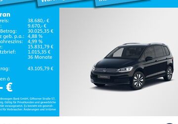 VW Touran 13.584 km 38.680 &euro; München 80935