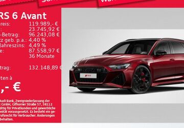 Audi RS6 15.272 km 118.881 &euro; Eching 85386