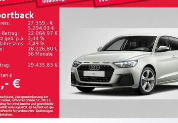 Audi A1 4.310 km 27.359 &euro; Eching 85386