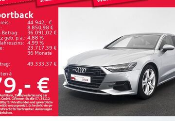 Audi A7 53.394 km 41.486 &euro; Eching 85386