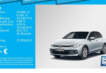 VW Golf 12.207 km 24.980 &euro; München 80687