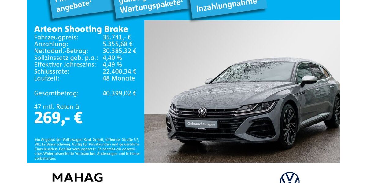 VW Arteon 35.490 km 35.741 &euro; Ottobrunn 85521