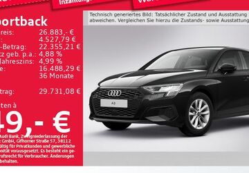 Audi A3 55.142 km 25.436 &euro; Eching 85386