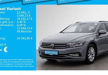 VW Passat Variant 94.848 km 21.983 &euro; München 80687