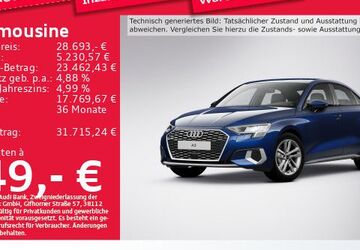 Audi A3 51.561 km 28.594 &euro; Eching 85386