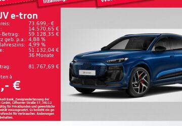 Audi Q6 e-tron 1.812 km 71.889 &euro; Eching 85386