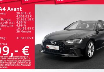 Audi A4 52.814 km 27.844 &euro; Eching 85386