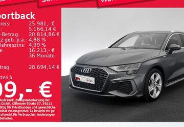 Audi A3 38.424 km 25.562 &euro; Eching 85386