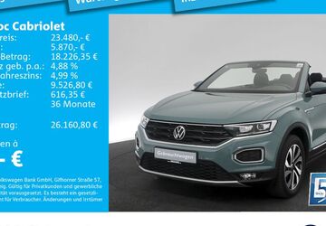 VW T-Roc 32.205 km 23.480 &euro; München 80935