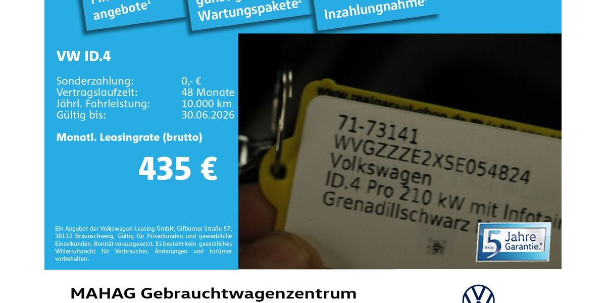 VW ID.4 2.519 km 42.980 &euro; München 80935