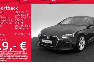 Audi A5 37.933 km 30.485 &euro; München 80935