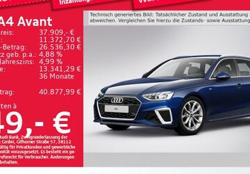 Audi A4 14.599 km 37.909 &euro; Eching 85386