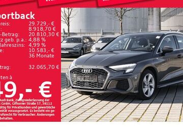 Audi A3 31.990 km 29.729 &euro; München 80935