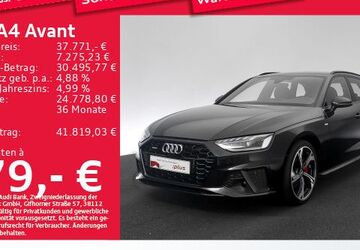 Audi A4 54.176 km 37.342 &euro; Eching 85386