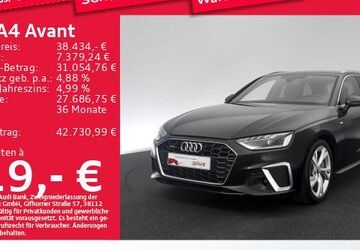 Audi A4 47.792 km 38.434 &euro; Eching 85386