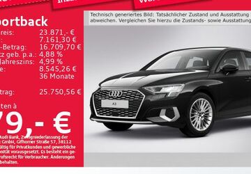 Audi A3 20.438 km 23.871 &euro; Eching 85386