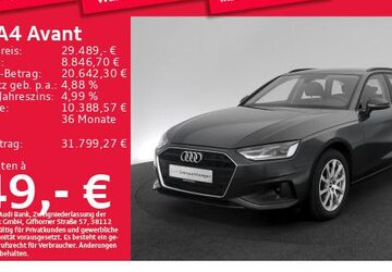 Audi A4 34.396 km 29.489 &euro; München 80935