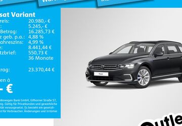 VW Passat Variant 88.548 km 20.980 &euro; Dachau 85221