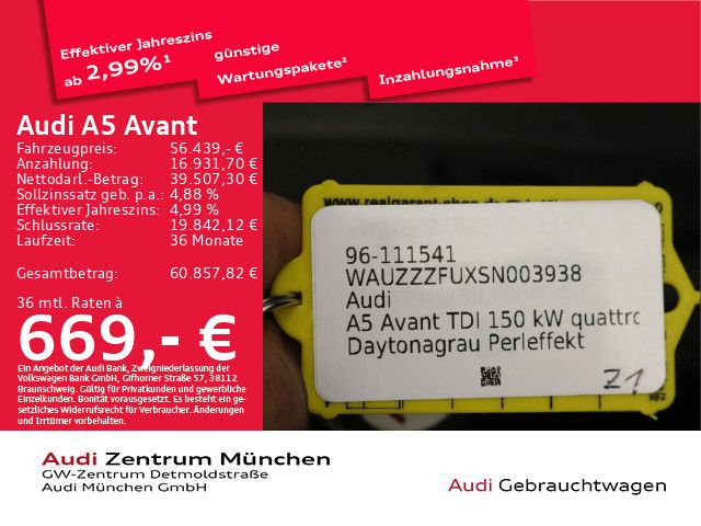 Audi A5 13.084 km 56.439 &euro; München 80935