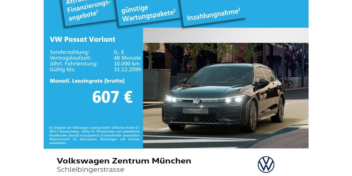VW Passat Variant 32.000 km 47.480 &euro; München 81669