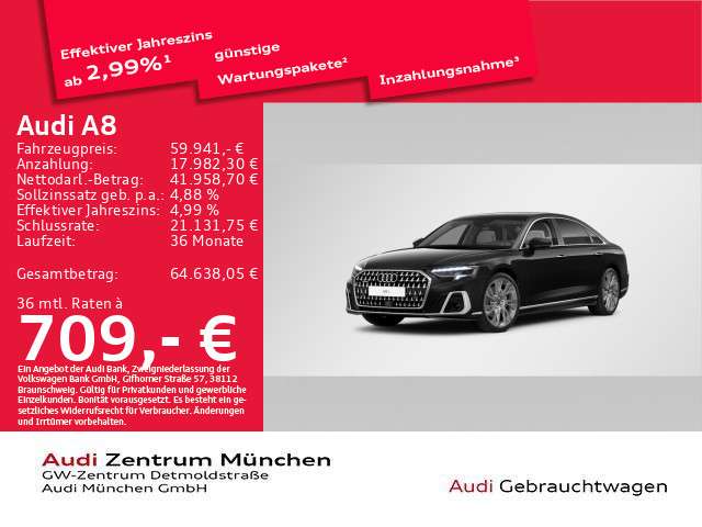 Audi A8 83.248 km 59.941 &euro; München 80935