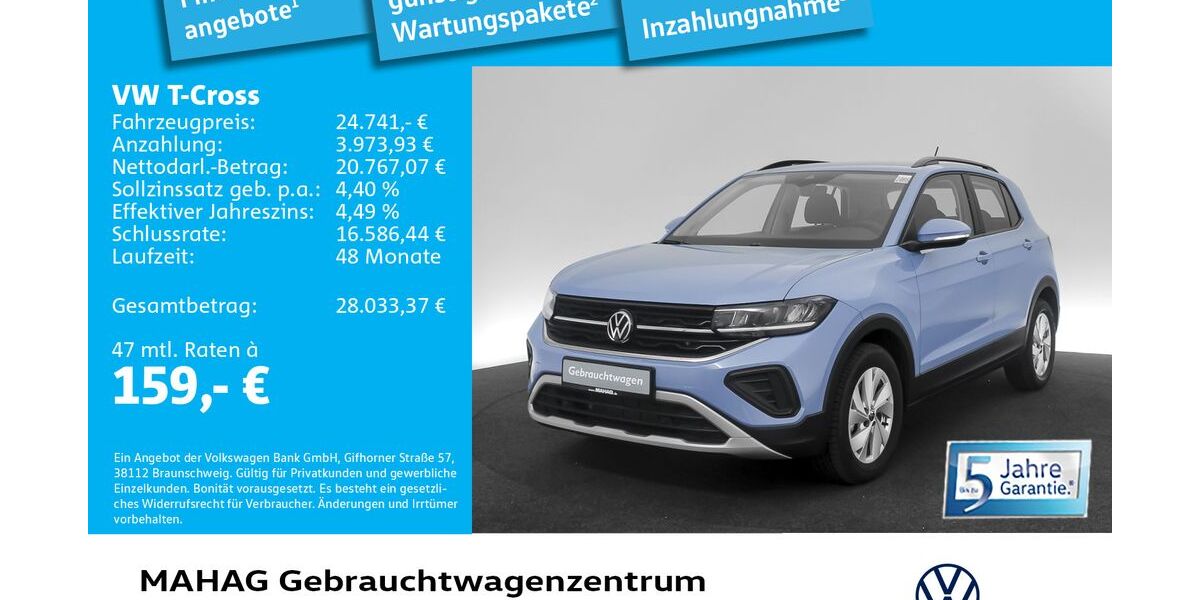 VW T-Cross 3.071 km 24.741 &euro; München 80935