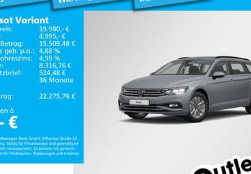 VW Passat Variant 103.867 km 19.980 &euro; Dachau 85221