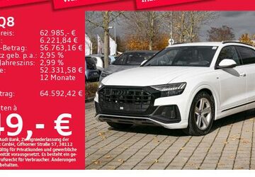 Audi Q8 44.344 km 62.216 &euro; München 80935