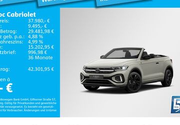 VW T-Roc 11.832 km 37.980 &euro; München 80687