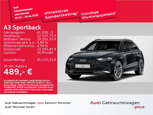 Audi A3 4.615 km 41.859 &euro; Eching 85386